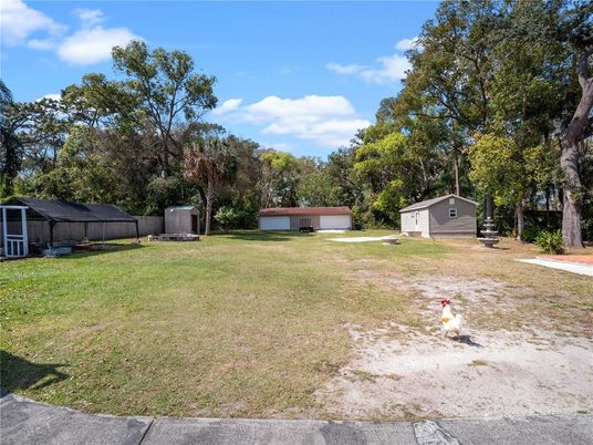 Backyard, Detached Garage, Exterior