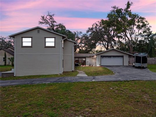 Backyard, Detached Garage, Exterior