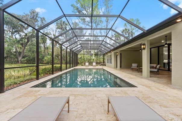 Glass Ceilings, Interior, Pool, Sun Room