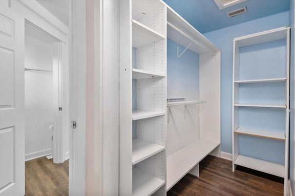 Interior, Walk-in Closets, Wood Texture Flooring