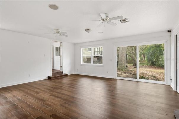 Empty room, Interior, Wood Texture Flooring