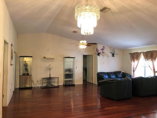 Chandelier, Interior, Wood Texture Flooring
