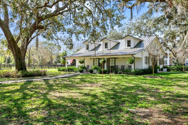 Backyard, Exterior, Facade, Farmhouse