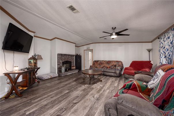 Fireplace, Interior, Living room, Wood Texture Flooring