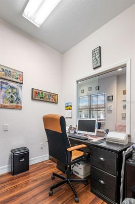 Home Office, Interior, Wood Texture Flooring