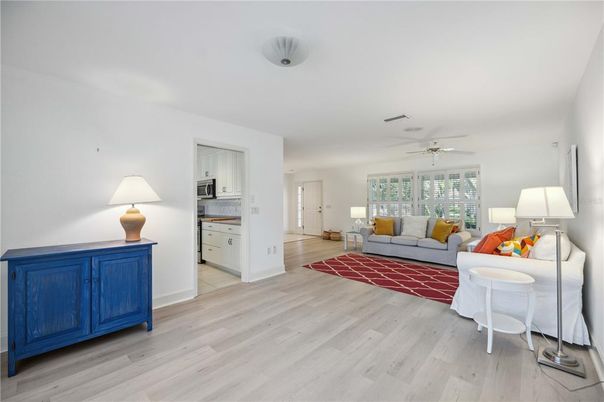 Interior, Kitchen, Living room, Wood Texture Flooring