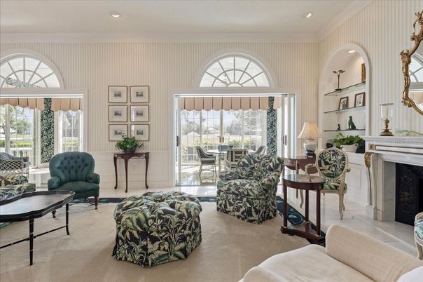 Fireplace, Interior, Living room, Recessed Lighting
