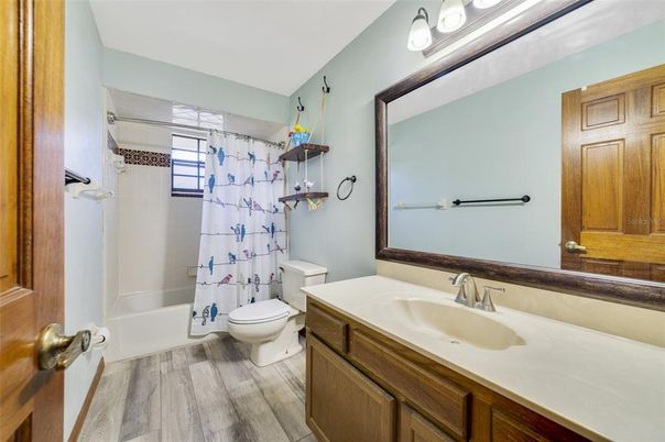 Bathroom, Interior, Wood Texture Flooring