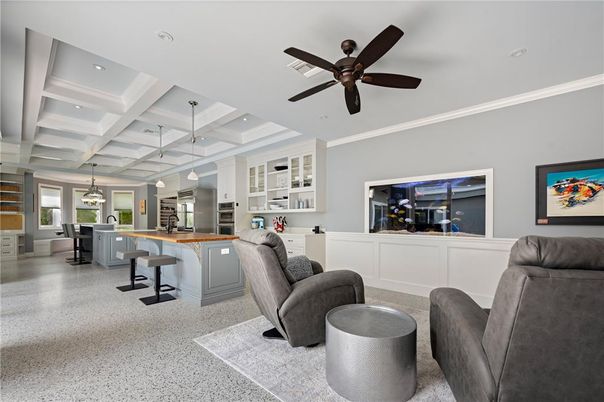 Interior, Kitchen, Pendant Lights, Recessed Lighting