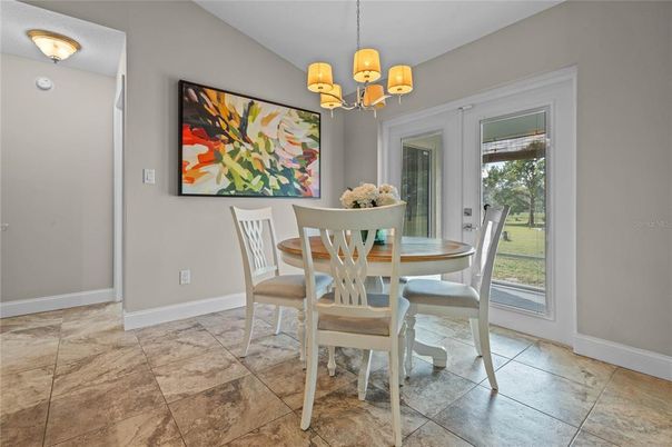Chandelier, Dining room, Interior