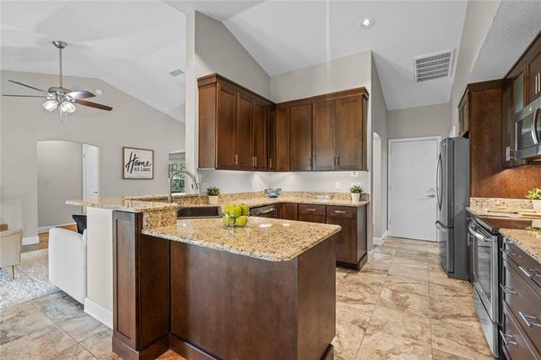 Interior, Kitchen, Recessed Lighting