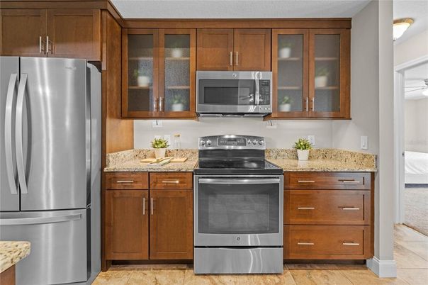 Interior, Kitchen, Stainless Steel Appliances