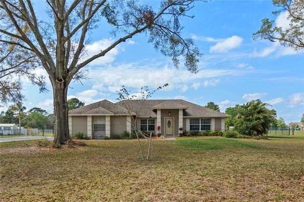 Backyard, Exterior, Facade, Ranch