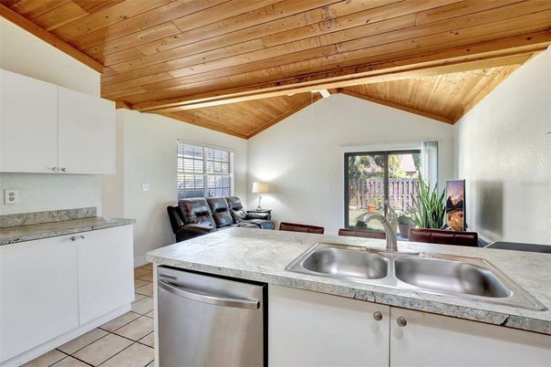 Interior, Kitchen, Wooden Ceilings