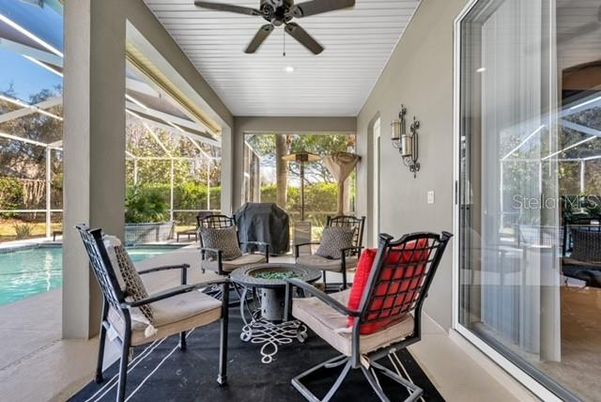 Glass Ceilings, Interior, Pool, Recessed Lighting, Sun Room