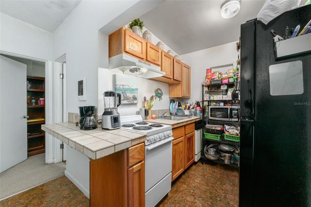 Interior, Kitchen, Tile Countertops