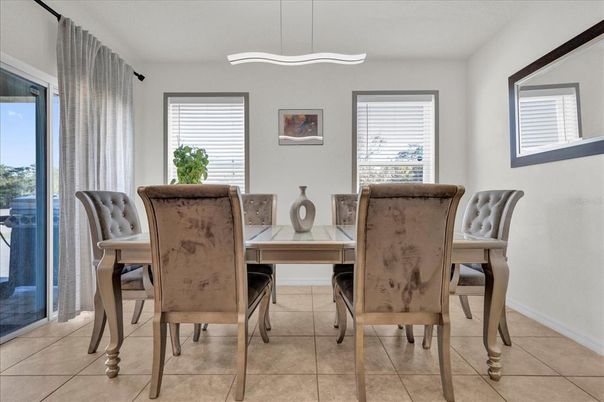 Dining room, Interior, Pendant Lights