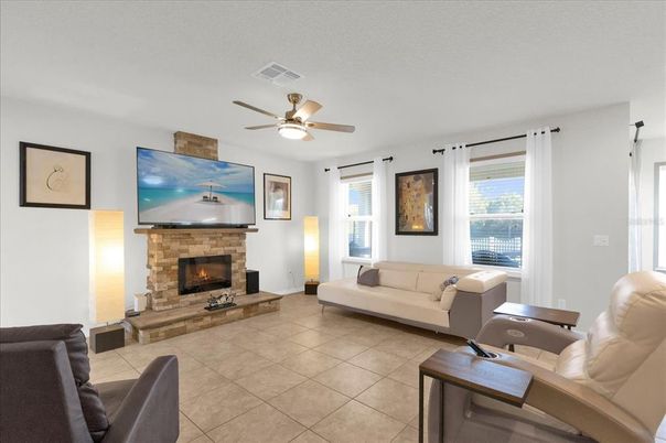 Fireplace, Interior, Living room
