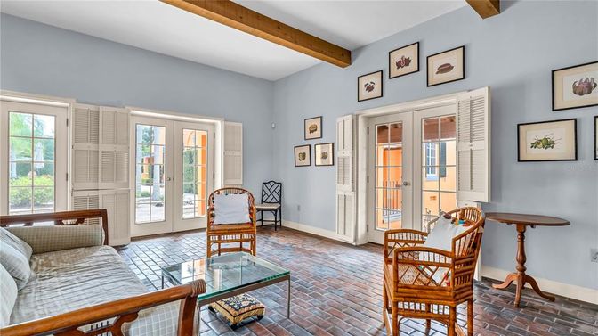 Interior, Wooden Beams