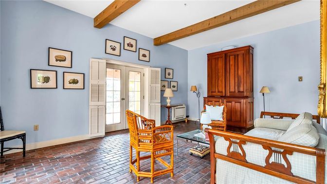 Interior, Wooden Beams