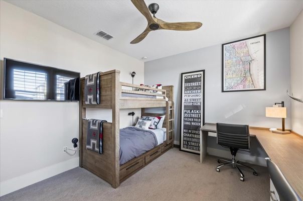 Bedroom, Home Office, Interior