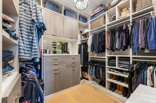 Interior, Walk-in Closets, Wood Texture Flooring