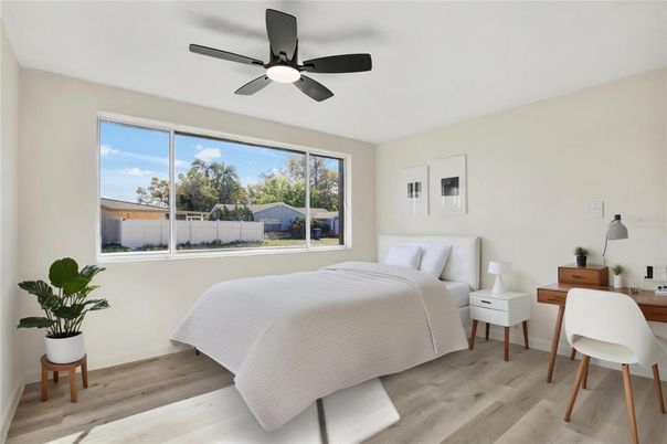 Bedroom, Home Office, Interior, Wood Texture Flooring