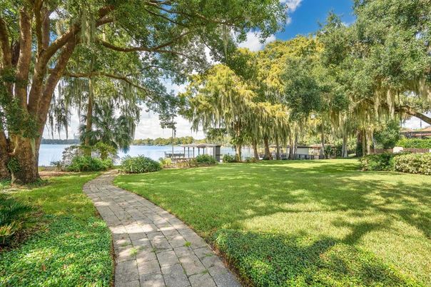 Backyard, Exterior, Lake, Water