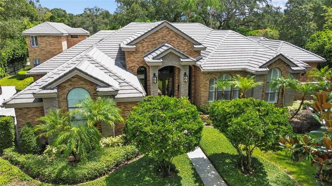 Exterior, Facade, Brick Facade, French Provincial