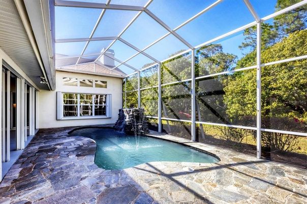 Glass Ceilings, Interior, Pool, Sun Room