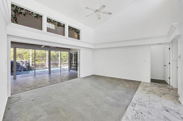Empty room, Interior, Marble