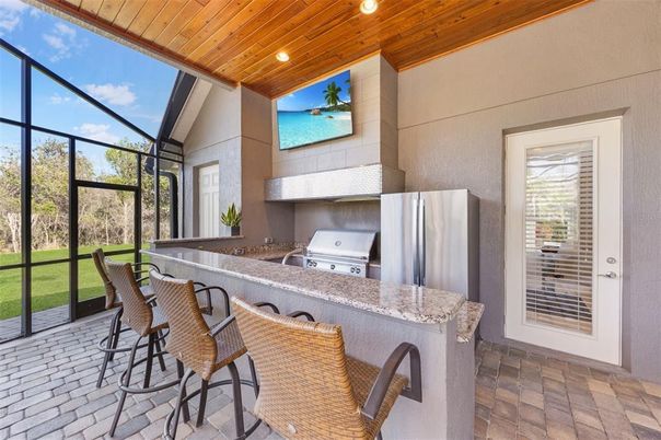 Interior, Recessed Lighting, Sun Room, Wooden Ceilings
