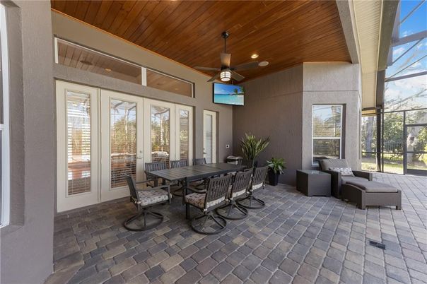 Interior, Recessed Lighting, Sun Room, Wooden Ceilings