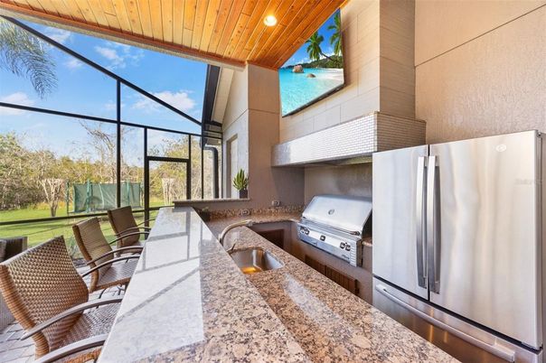 Interior, Recessed Lighting, Sun Room, Wooden Ceilings