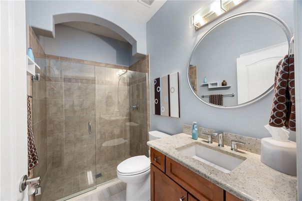 Bathroom, Glass Shower, Interior