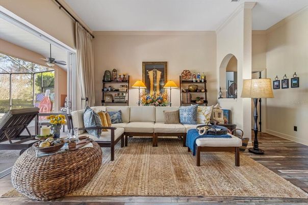 Interior, Living room, Sun Room, Wood Texture Flooring