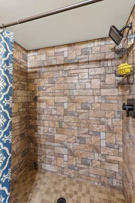 Bathroom, Interior, Stone Walls