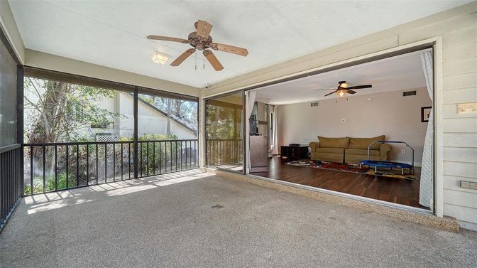 Interior, Sun Room, Wood Texture Flooring