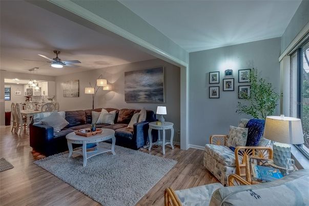 Interior, Kitchen, Living room, Wood Texture Flooring
