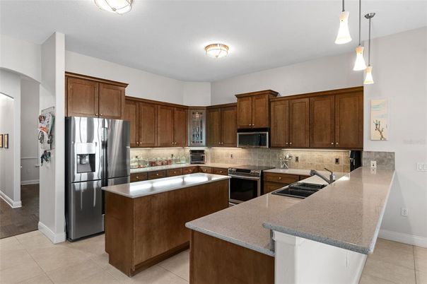 Interior, Kitchen, Pendant Lights