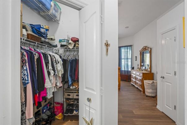 Interior, Walk-in Closets, Wood Texture Flooring