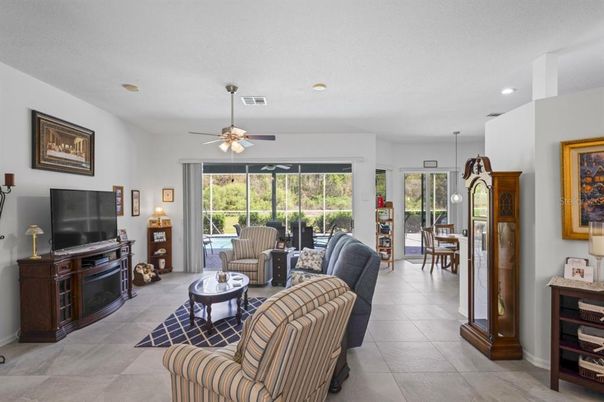 Dining room, Interior, Living room, Pendant Lights, Recessed Lighting