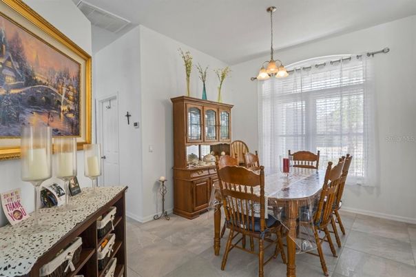 Dining room, Interior, Pendant Lights
