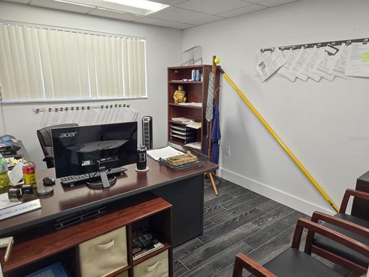 Home Office, Interior, Wood Texture Flooring