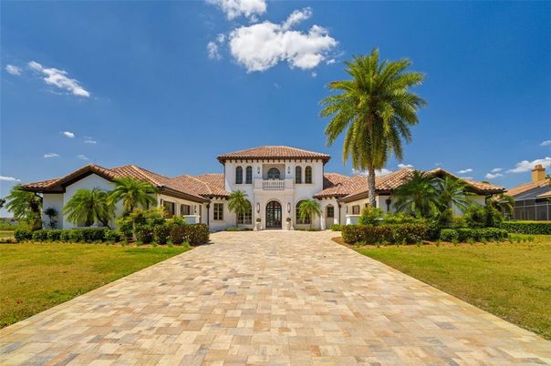 Backyard, Exterior, Facade, Mediterranean