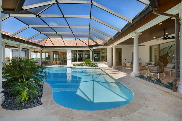 Glass Ceilings, Interior, Pool, Sun Room