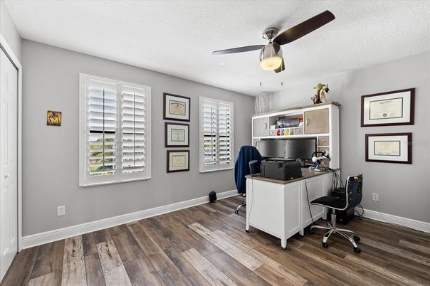 Home Office, Interior, Wood Texture Flooring