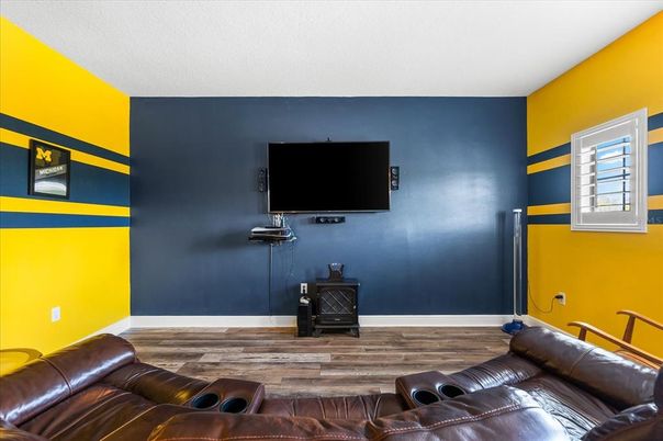 Fireplace, Interior, Wood Texture Flooring