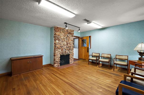 Fireplace, Interior, Wood Texture Flooring