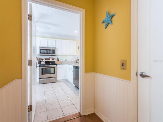 Interior, Kitchen, Recessed Lighting, Stainless Steel Appliances